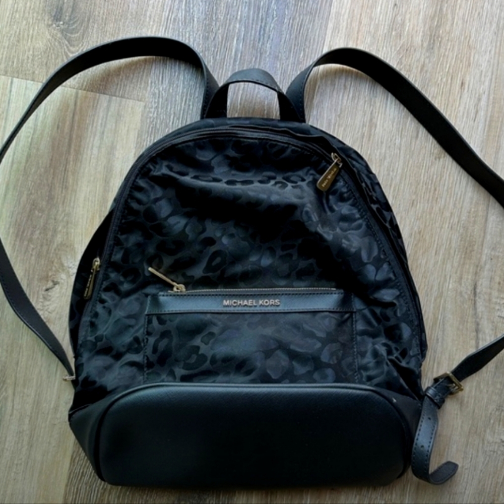 Michael Kors Cheetah Backpack